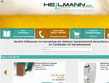 Tablet Screenshot of hellmann24.de